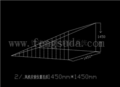 氣樓預(yù)留負(fù)壓風(fēng)機(jī)安裝孔徑