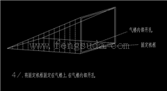 負(fù)壓風(fēng)機(jī)氣樓內(nèi)部開孔