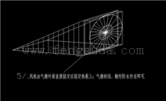 負(fù)壓風(fēng)機(jī)由氣樓外面直接固定在固定機(jī)框上